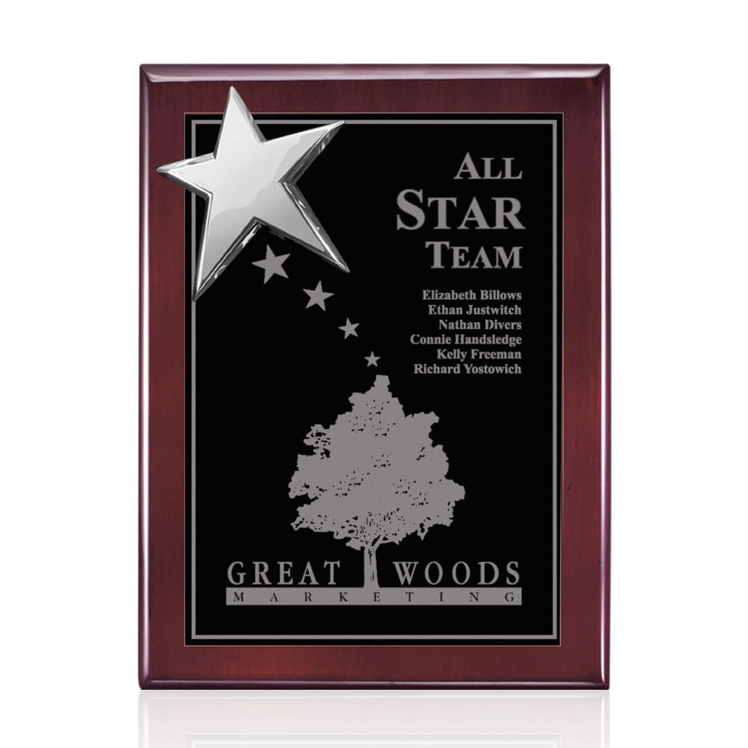 Rising Star - Rosewood/Chrome