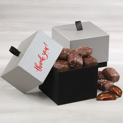 Subtle Sophistication with Chocolate Sea Salt Caramels