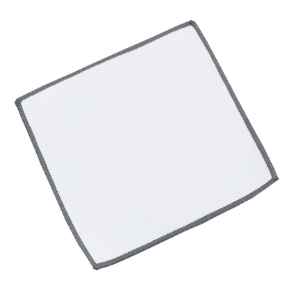 6" x 6"“DoubleSide” 2-in-1 Spot Color Microfiber Cleaning Cloth & Towel