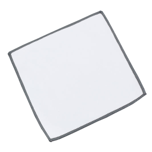 6" x 6"“DoubleSide” 2-in-1 Spot Color Microfiber Cleaning Cloth & Towel