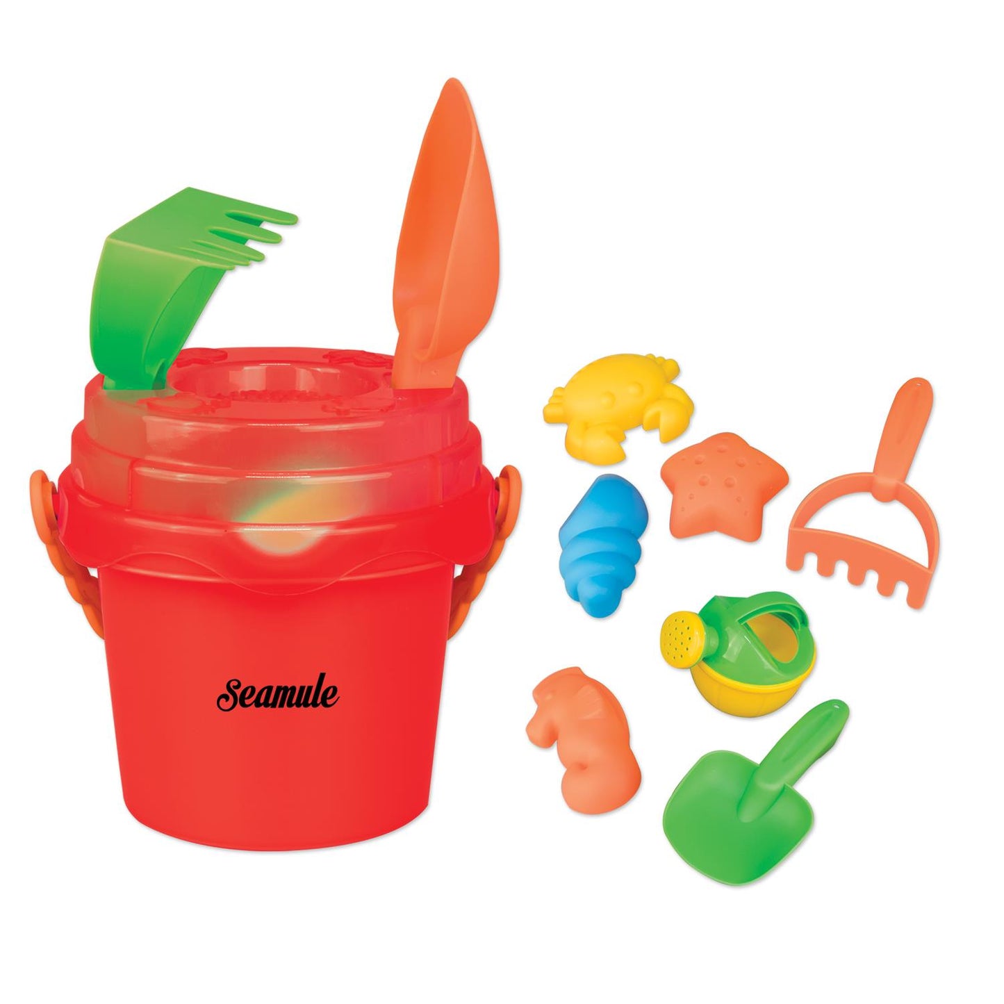 Mini Sand Pail with Toys and Lid