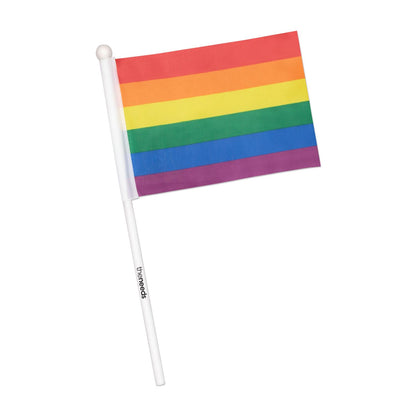 Rainbow Pride Hand Held Flag