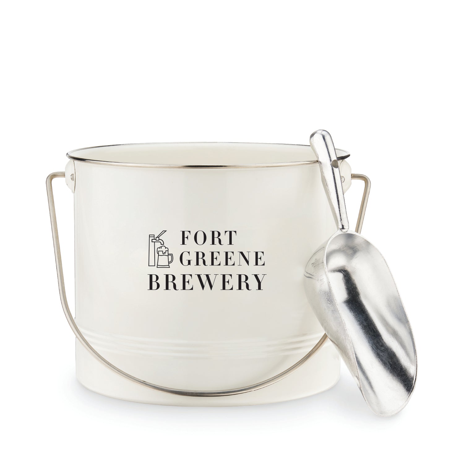 Twine Living® "Have A Drink" Ice Bucket and Scoop