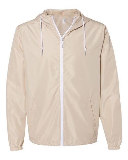 Men's Lightweight Windbreaker Full-Zip Jacket - EXP54LWZ