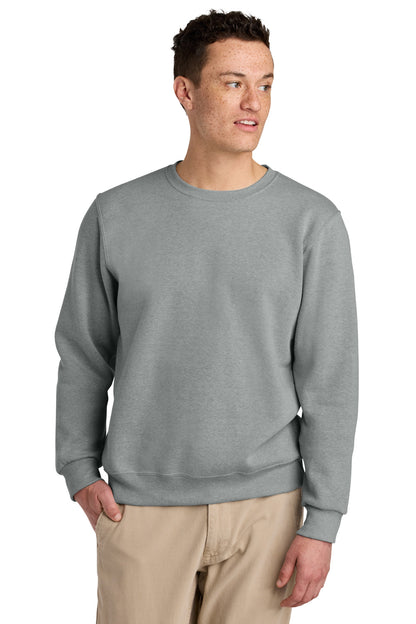 SanMar 701M_frostgreyheather_model_front.jpg