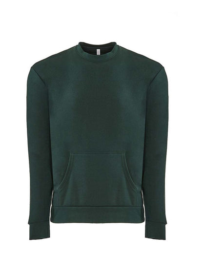 Unisex Santa Barbara Pocket Crewneck Sweatshirt - 9001