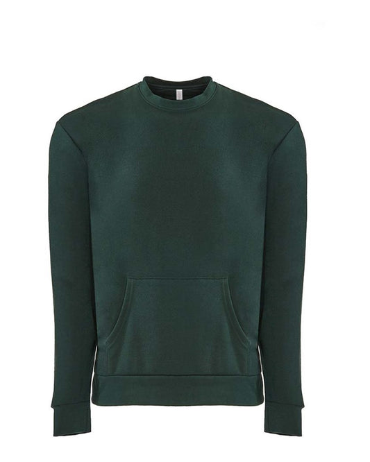 Unisex Santa Barbara Pocket Crewneck Sweatshirt - 9001