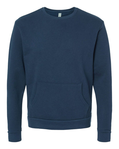 Unisex Santa Barbara Pocket Crewneck Sweatshirt - 9001