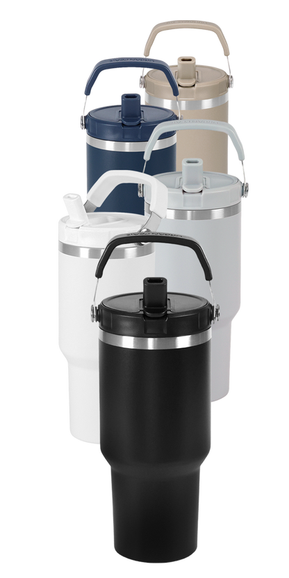 34oz Urban Peak® Pinnacle Flip Straw Tumbler