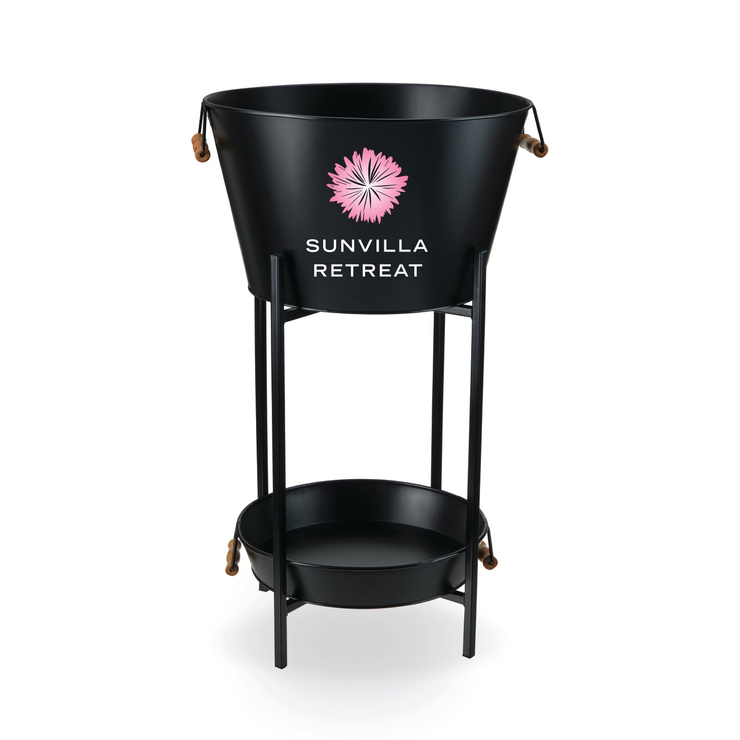 Twine Living Beverage Tub Stand and Tray - Thumbnail 2