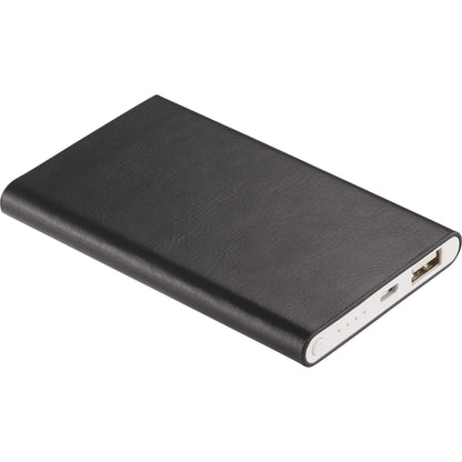 Black UL Listed Abruzzo 4,000 mAh Power Bank