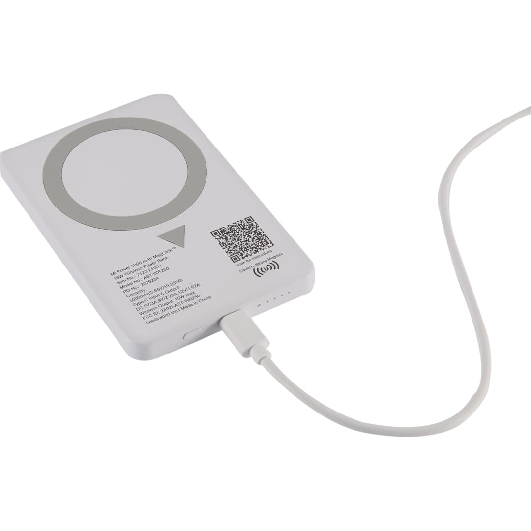 MI Power 5000 mAh MagClick™ 15W Wireless Power Ban