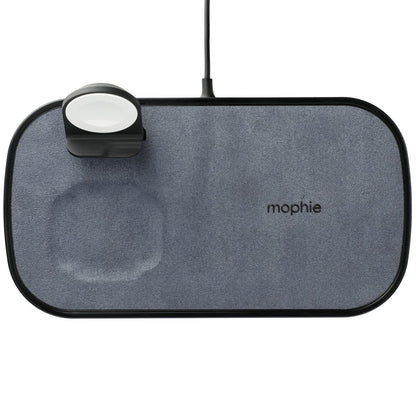 mophie® 3-in-1 Fabric Wireless Charging Pad