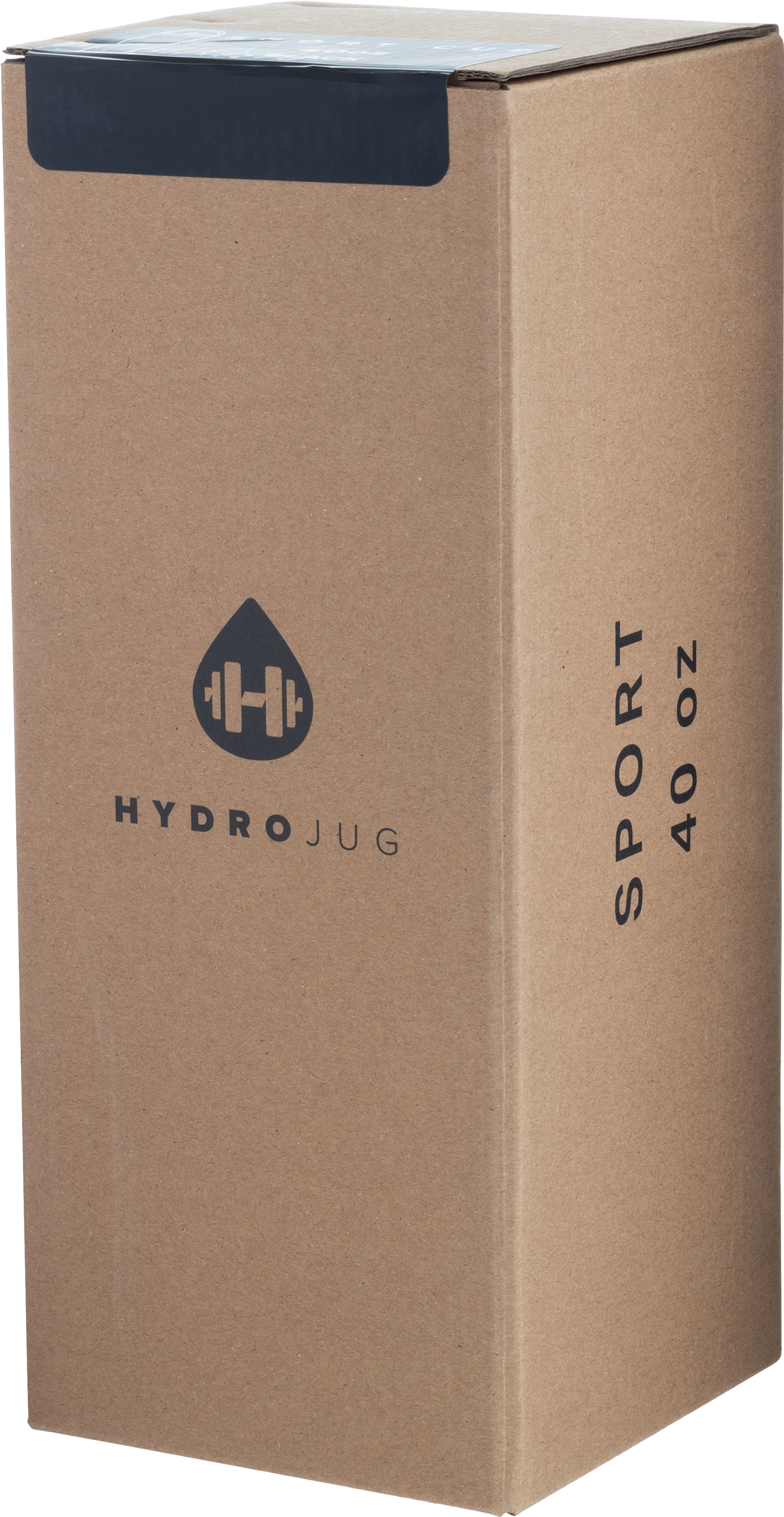 black 40 oz traveler sport hydrojug ss