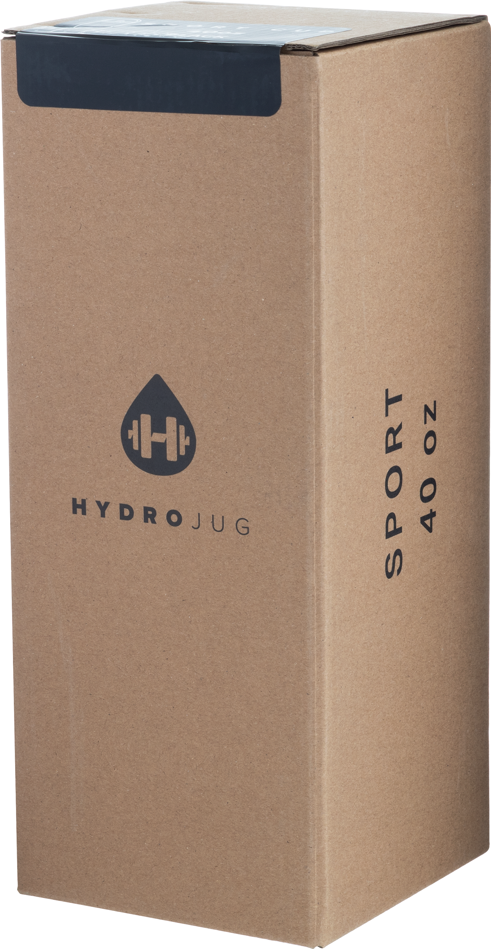 black 40 oz traveler sport hydrojug ss