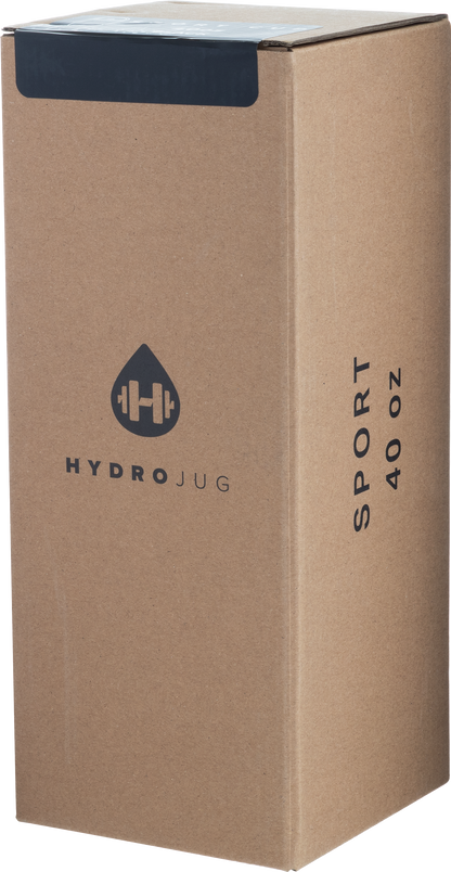 black 40 oz traveler sport hydrojug ss