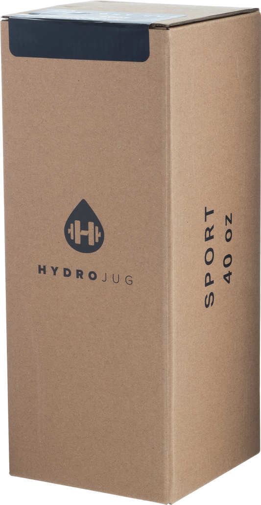 black 40 oz traveler sport hydrojug ss