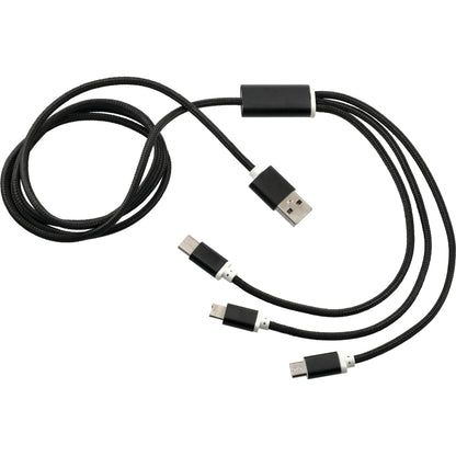 Realm 3-in-1 Long Charging Cable