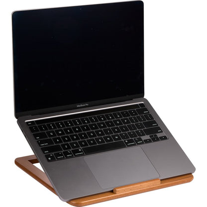 Brown Desk Sense FSC® 100%  Wood Laptop Stand
