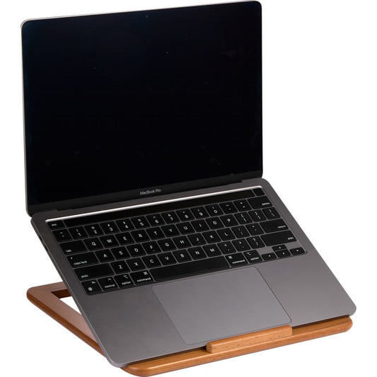Brown Desk Sense FSC® 100%  Wood Laptop Stand