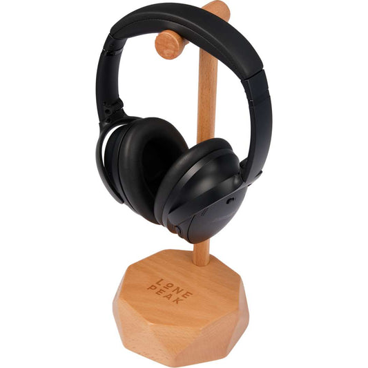 Brown Desk Tune FSC® 100% Wood Headphone Stand