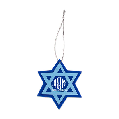 Multicolor Star of David Ornament