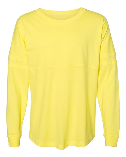 Women's Jersey Pom Pom Long Sleeve T-Shirt - T14
