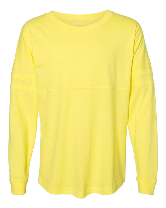 Women's Jersey Pom Pom Long Sleeve T-Shirt - T14