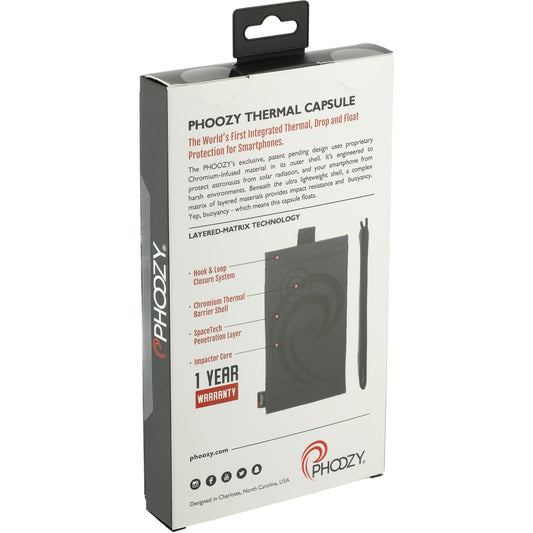 Front View of Black Phoozy Apollo II