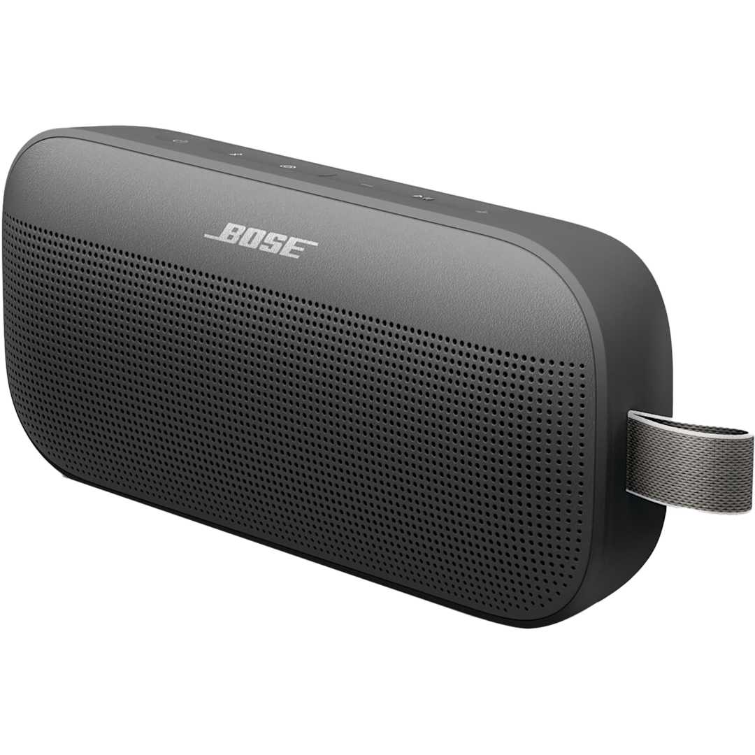 Black Bose Flex 2 Bluetooth Speaker