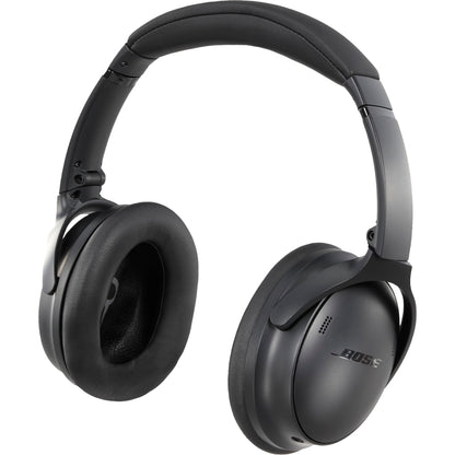 Front View of Black Bose QuietComfort Headphones