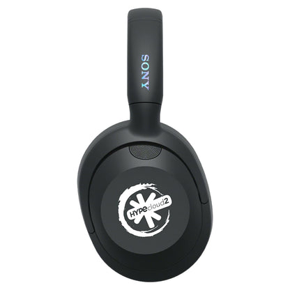 Front View of Black Sony ANC Wireless ULT Headphones