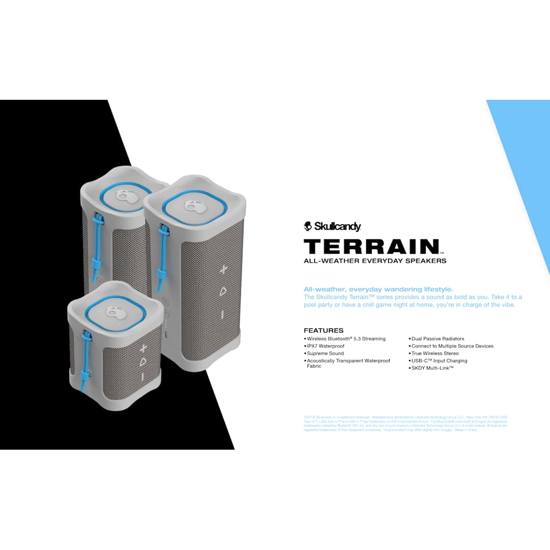 Skullcandy Terrain Bluetooth Speaker Skullcandy