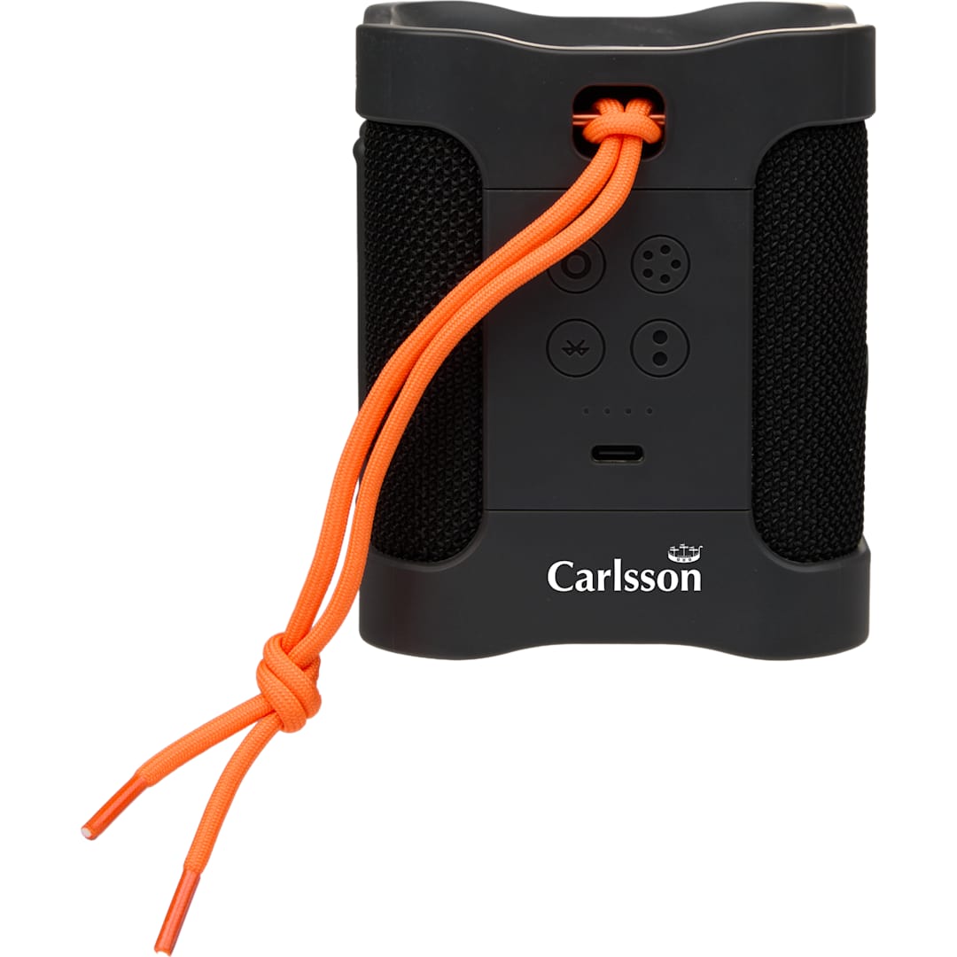 Front View of Black Skullcandy Terrain Mini 2 Bluetooth Speaker