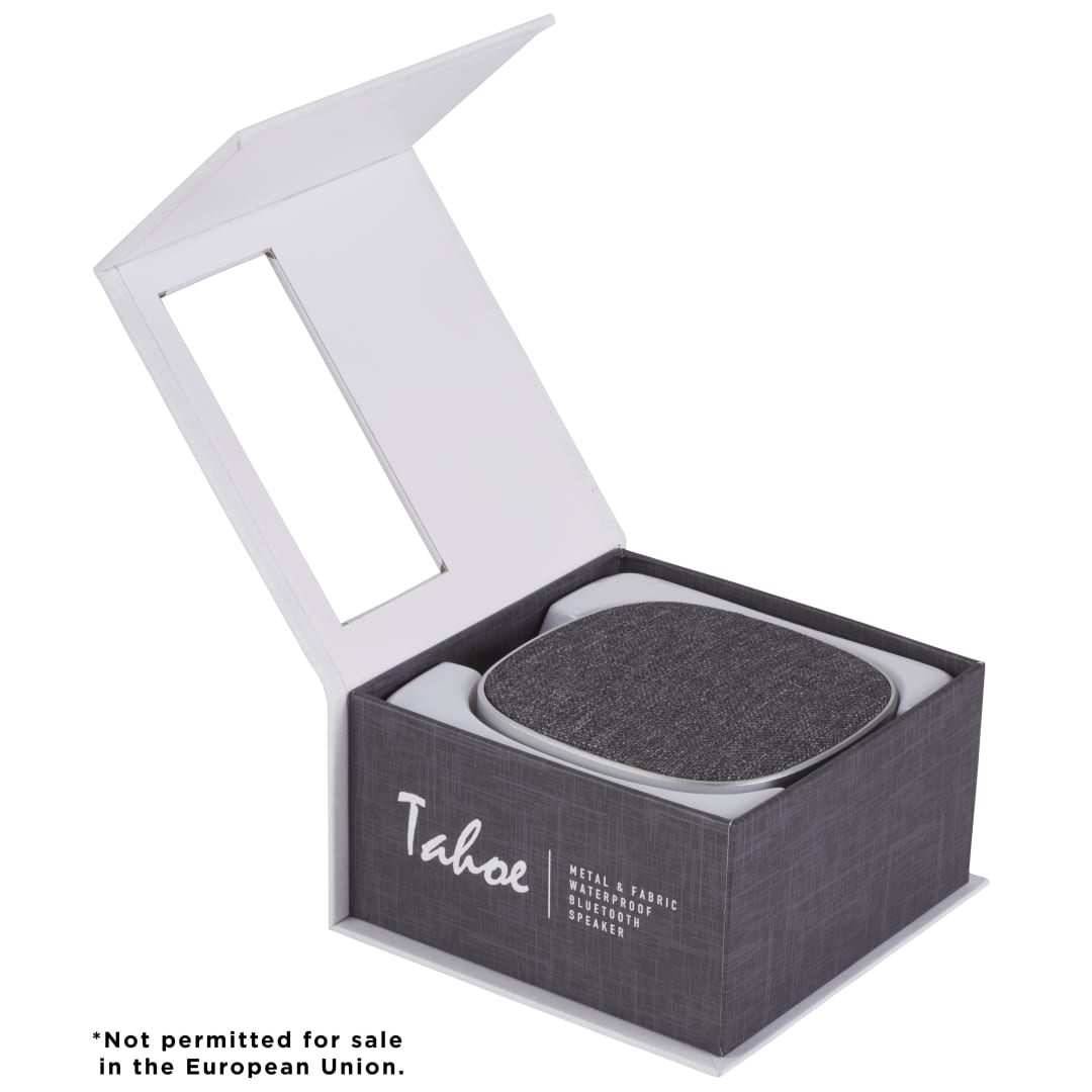 Tahoe Metal & Fabric Waterproof Bluetooth Speaker