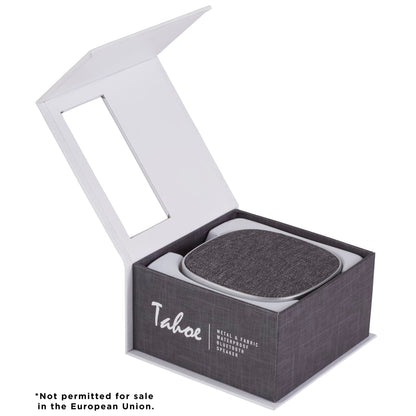 Tahoe Metal & Fabric Waterproof Bluetooth Speaker