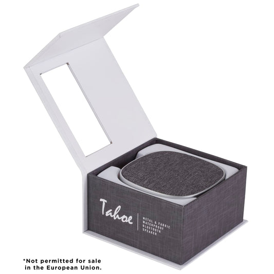 Tahoe Metal & Fabric Waterproof Bluetooth Speaker