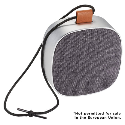 Tahoe Metal & Fabric Waterproof Bluetooth Speaker