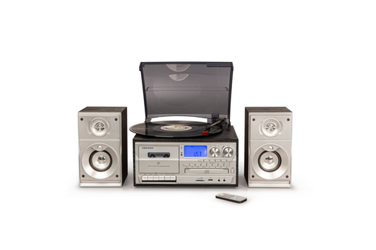 Crosley Eclipse 9-In-1 Record Player with Speakers