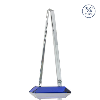 Majestic Tower VividPrint™ Award - Blue