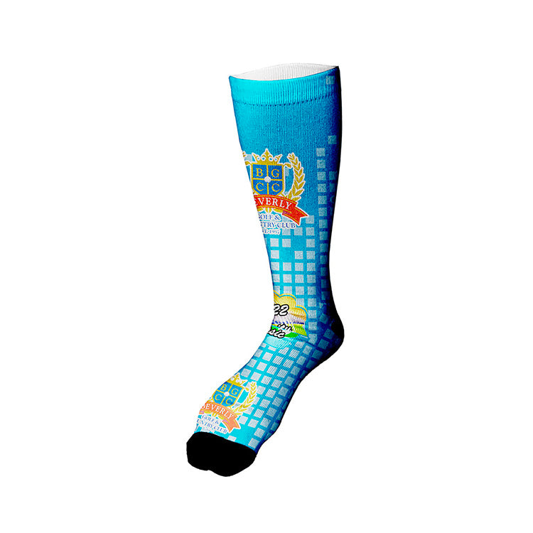 “Thames” Dye Sublimated Dress Socks (Pair)