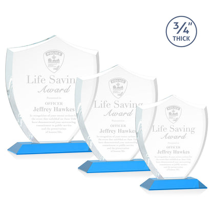 Scudo Shield Award - Sky Blue