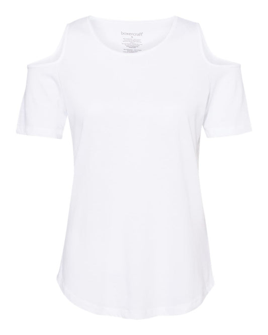 Women's Cold Shoulder T-Shirt - T32