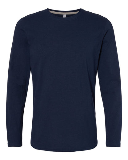 Men's Fine Jersey Long Sleeve Tee - 6918