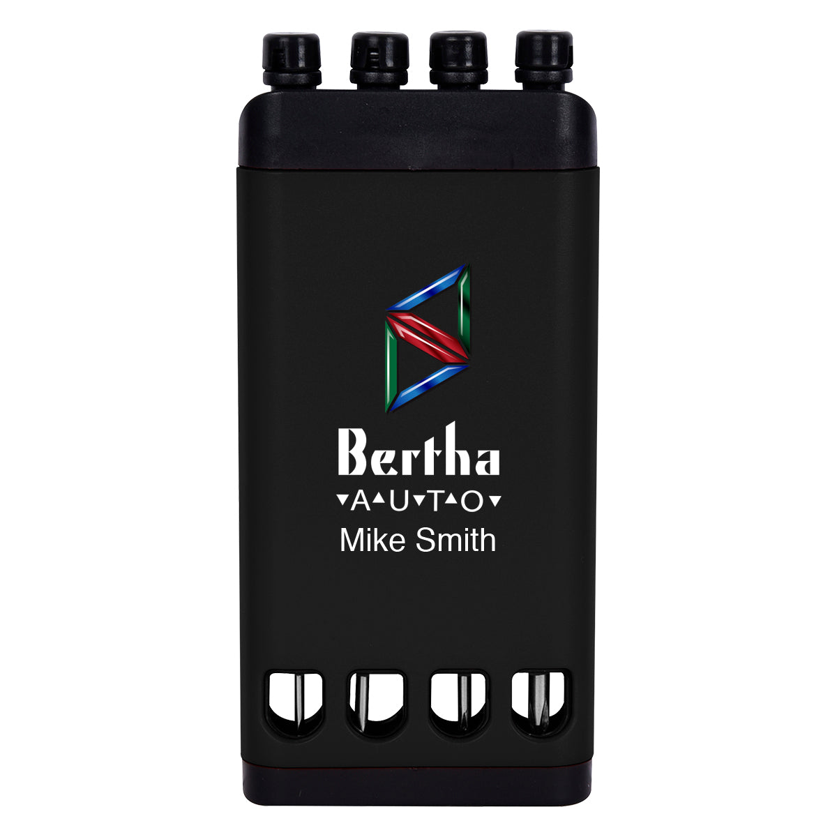 BLACK 4- Piece Mini Screwdriver Set