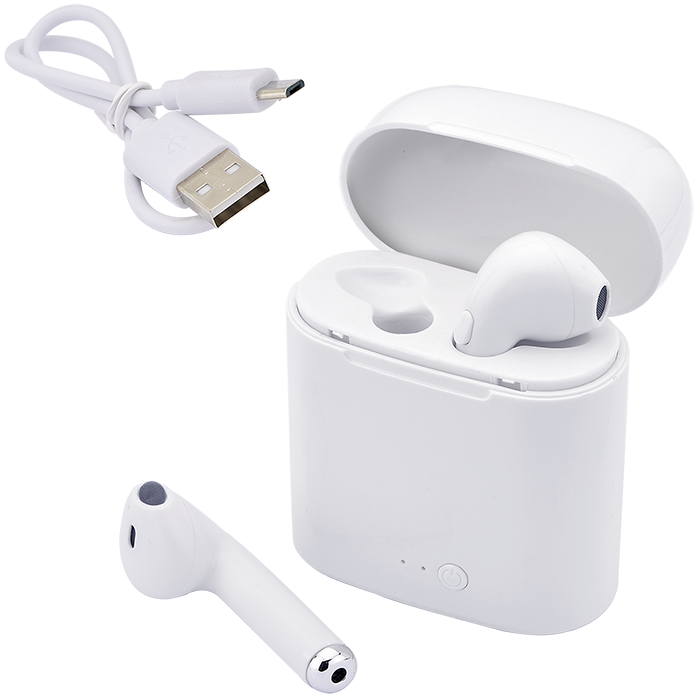 Atune Bluetooth® Earbuds with Charger Case