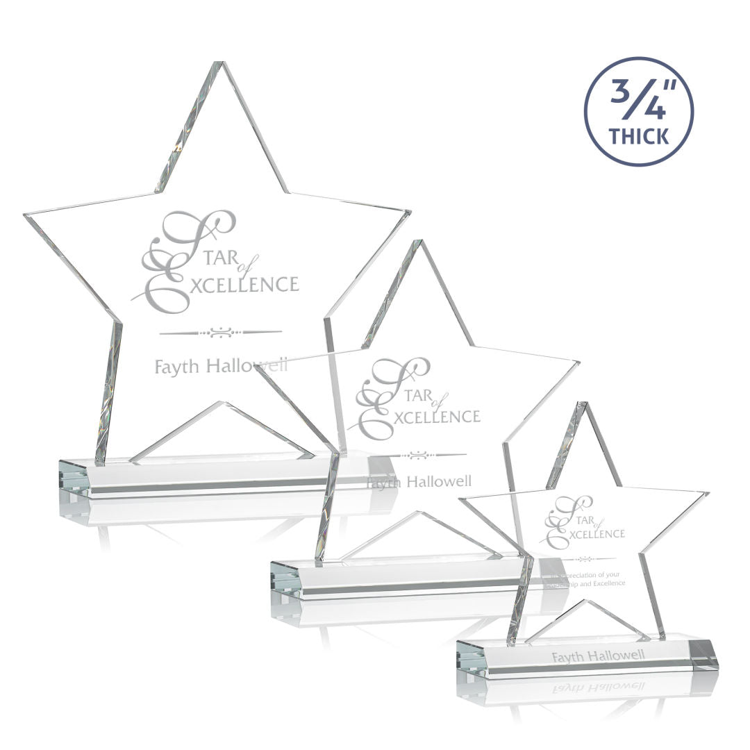 Chippendale Star Award - Clear