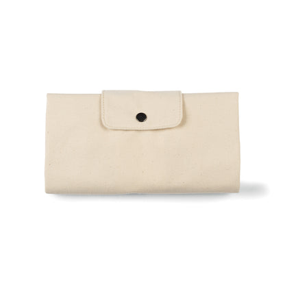 Natural Willow Deluxe Cotton Packable Tote