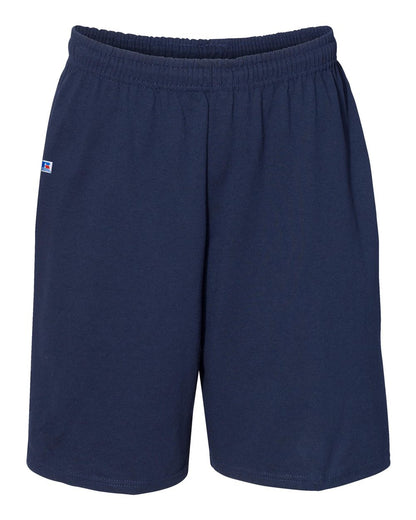 Men's Cotton Classic Jersey Shorts with Pockets - 25843M