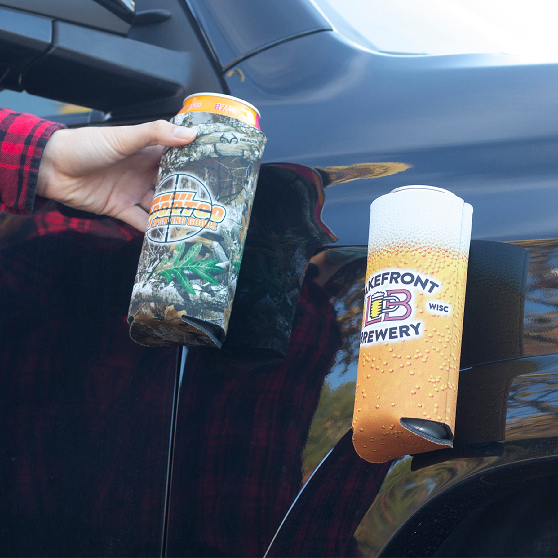 16 oz. Best Ever Magnet can cooler (Patent Pending)